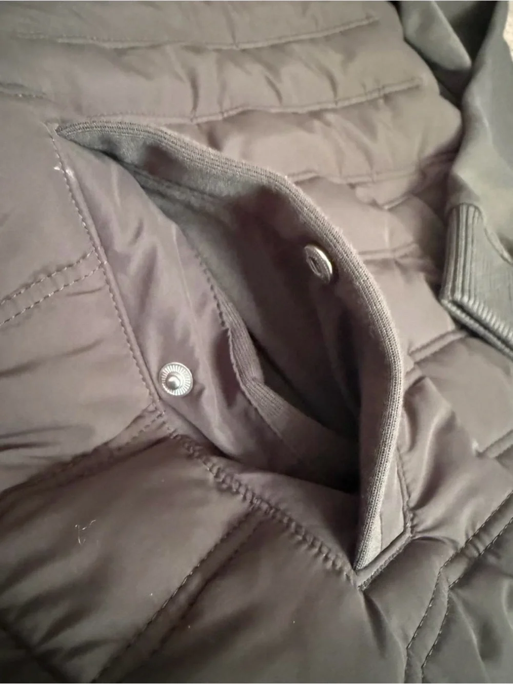 Autograph Olive Quilted Hooded Puffer Jacket